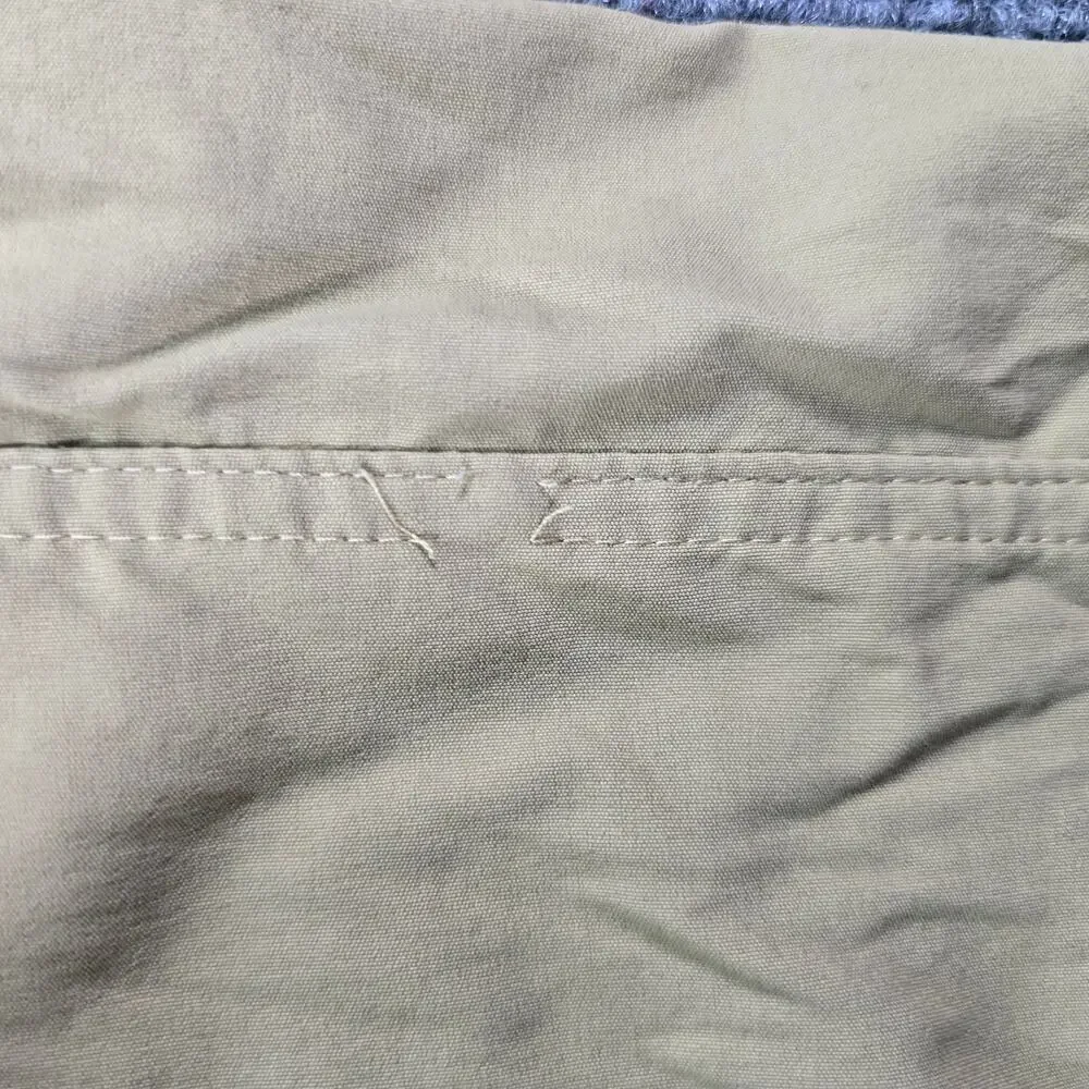 Eddie Bauer First Ascent Pants Mens 40x32 Khaki Guide Pro Trail Hiking Outdoor
